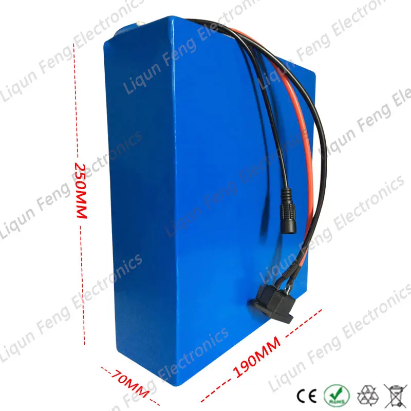 Cheap Free Shipping Lithium ion Battery Pack 48V 29AH 2000W use For Panasonic 18650 Cell with 2A Charger 50A BMS Electric Bike Battery 2 Cheap Free Shipping Lithium ion Battery Pack 48V 29AH 2000W use For Panasonic 18650 Cell with 2A Charger 50A BMS Electric Bike Battery 2