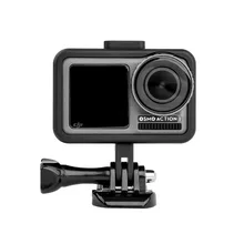 Чехол Instock Vlog для Dji Osmo Action Vlogging клетка с холодным башмаком для микрофона светодиодный видео заполняющий свет защитная коробка