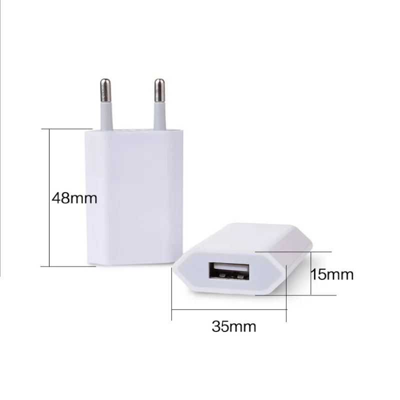 USB зарядное устройство для iPhone X 8 7 4 Φ 5 6 6S Plus iphone настенный адаптер питания с