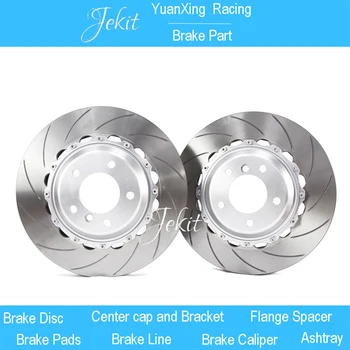 

Jekit car accessories brake disc with center caps 355*32mm for Lexus RX450 front for 9660 original brake calipers