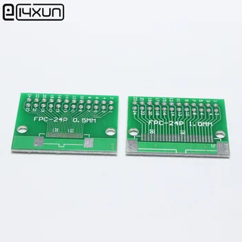 Computer Cables 3pcs/lot 24P FFC FPC Adapter Plate 0.5MM/1.0MM Pitch to 2.54mm 24Pin Flat Cable Socket Connector for PCB Board TFT LCD New Cable Length: Other Computer Cables 3pcs/lot 24P FFC FPC Adapter Plate 0.5MM/1.0MM Pitch to 2.54mm 24Pin Flat Cable Socket Connector for PCB Board TFT LCD New Cable Length: Other