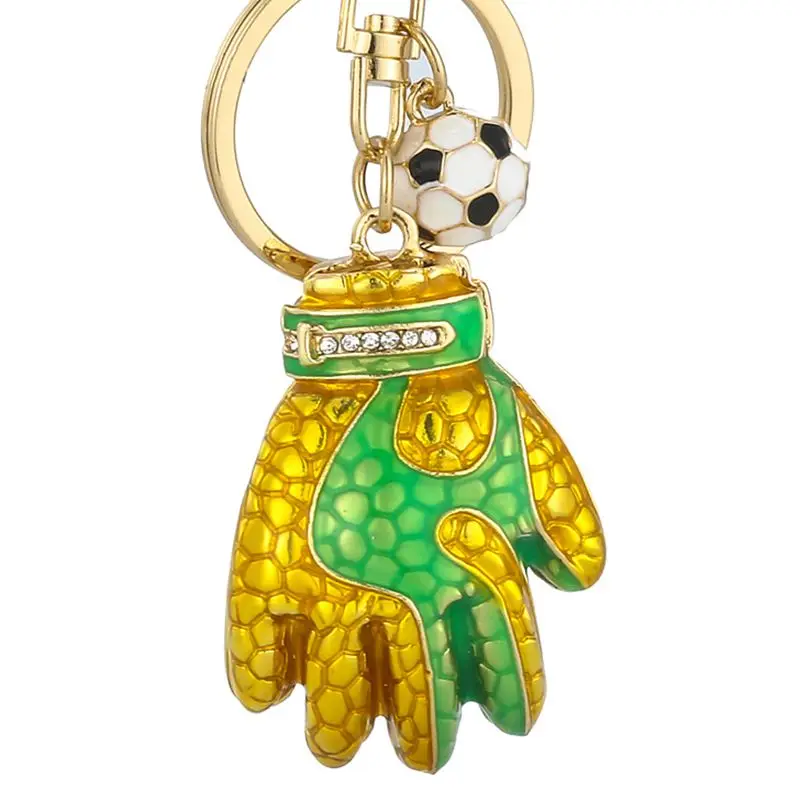 green and gold football gloves