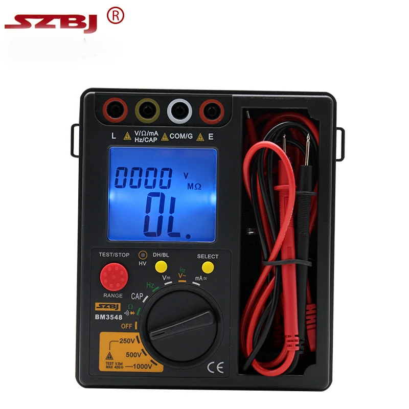 High Quality Resistance Meter Bm3548 2 In 1 Digital Insulation