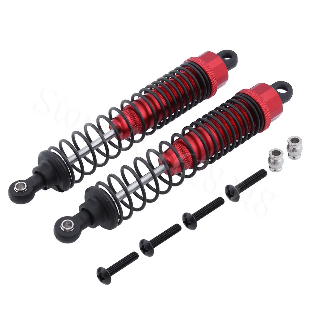 

2PCS Oil Filled Alum Rear Shock Absorber Assembled For RC 1:10 Himoto E10XT E10XTL Katana Truggy Parts 33006