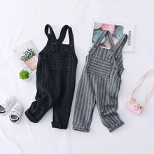 Новинка года, весенний хлопковый комбинезон для мальчиков и девочек, 1 предмет, рост 80-100 см, комбинезон для маленьких мальчиков и девочек, Детский комбинезон на весну-осень, детские штаны