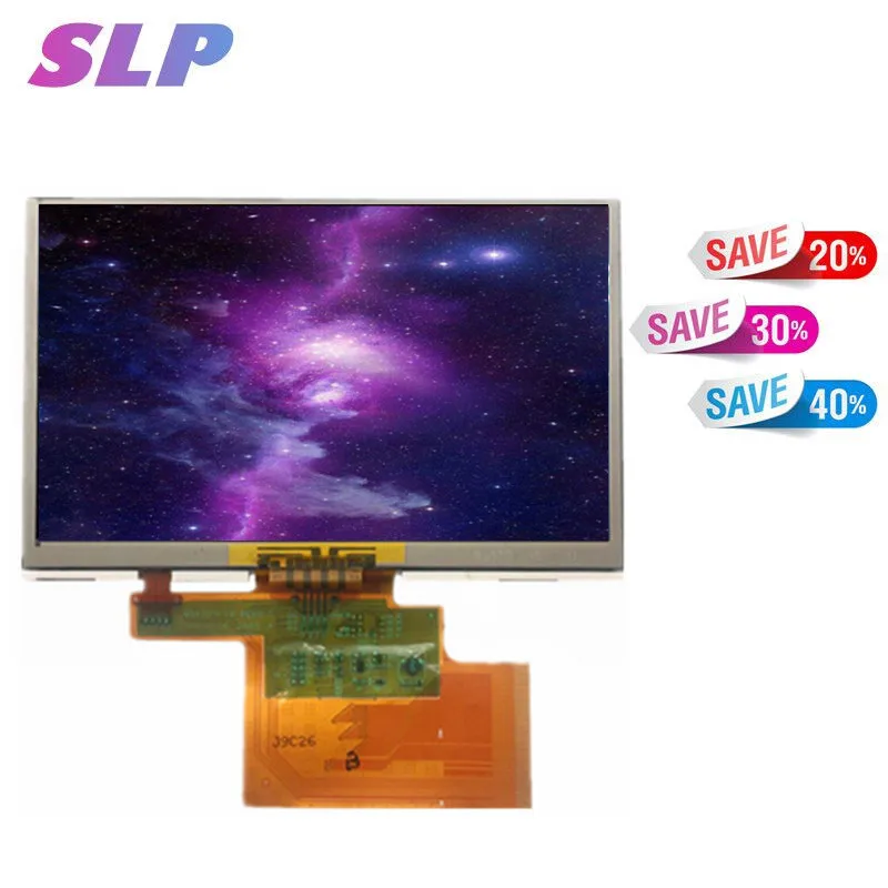 

Skylarpu new 4.3"inch LMS430HF19 LCD screen + touch panel for TomTom XL IQ RATES GPS LCD display Screen Free shipping