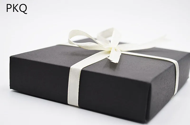 Buy 5 sizes Kraft black white gift packaging box