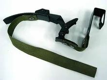 Tactical NVG Night Vision Goggle Helmet Mount Strap Black Tan