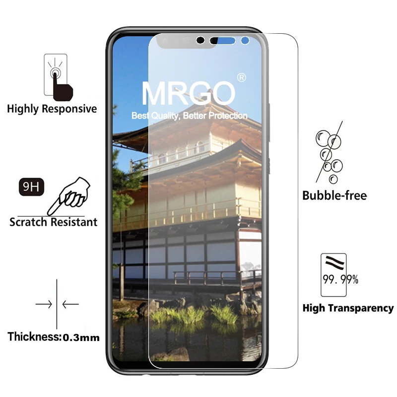 Закаленное стекло MRGO для huawei Nova 3, защита экрана Nova 3i 9H 2.5D, Защитное стекло для телефона huawei Nova 3 i