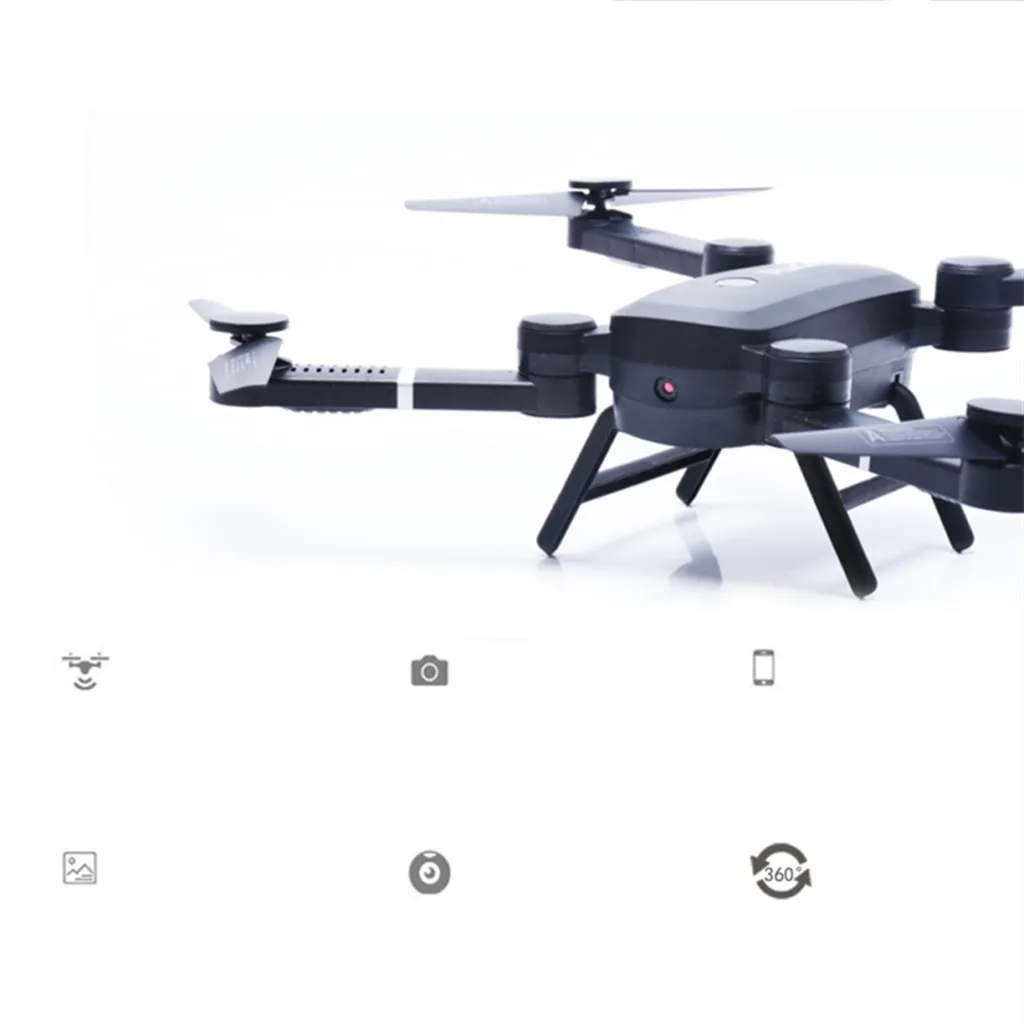 HIINST QS005 Wi Fi Camrea Складная Высота удержания режим Безголовый 3D флип ролл Quadcopter машина на Радиоуправляемый летательный аппарат VisuoMAR25