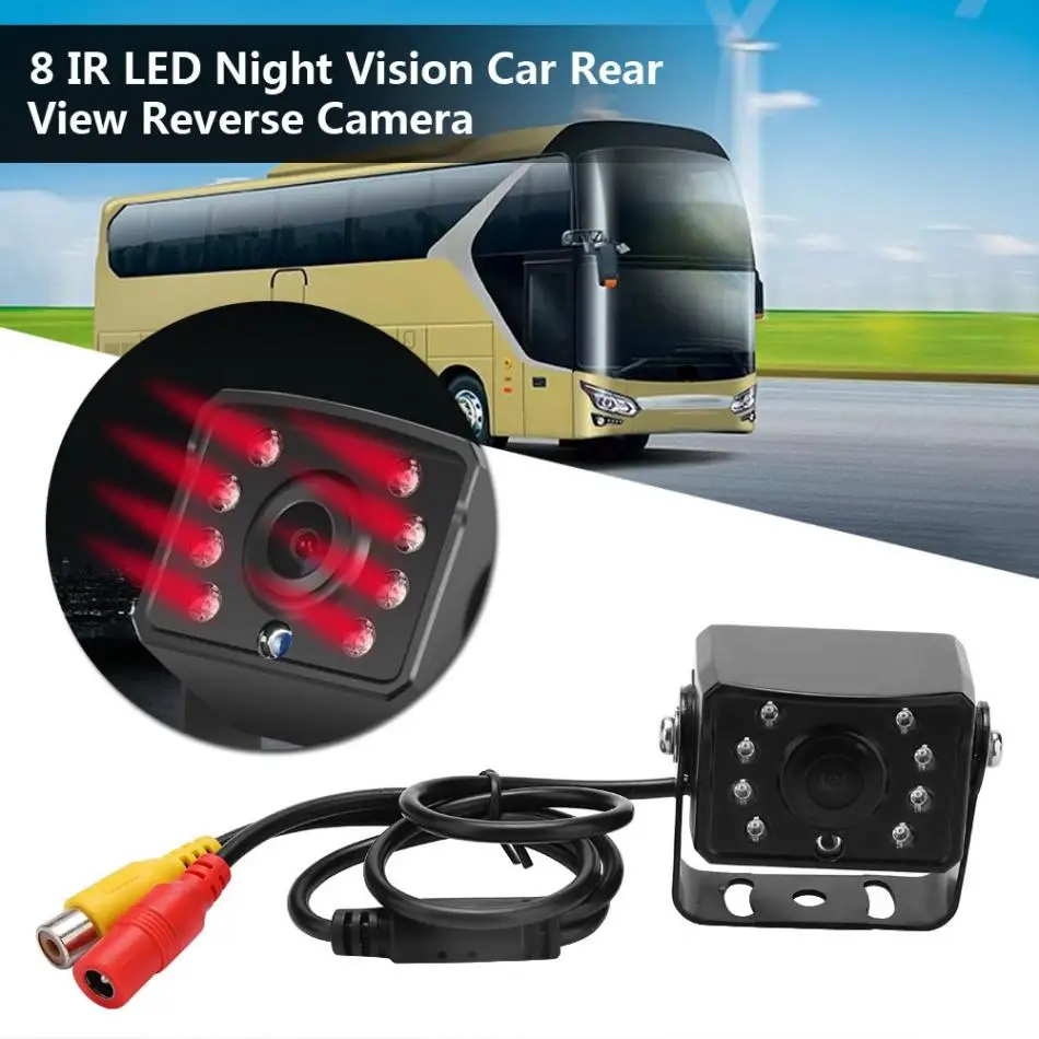 Waterproof 170 Degree Wide Angle HD Color Backup Reverse CCTV Camera for Car with Night Vision Zerone Backup Camera Rear View Parking Reverse System Camera