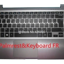 Подставка для ноутбука и клавиатура для samsung NP700Z3A 700Z3A нордическая NE Франция FR Великобритания BA59-03126H сенсорная панель с подсветкой Новинка