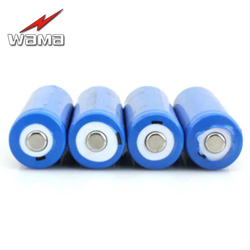 2 шт./лот Wama 14500 аккумуляторная батарея 100% реальная 750mAh литий ионная 3 7 V AA Размер