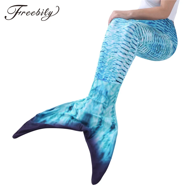 Goedkoop Nieuwe Womens Mermaid Tail Volwassen Cospaly Kostuums Badmode Badpak Fancy Kostuum voor Zwemmen Pak Disfraz Mujer Cospaly Outfits