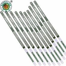 BERRYLION 10 шт. биметаллическое ножовочное лезвие 12 ''/300 мм ручная пила 18 T/24 T универсальная пила для резки нержавеющая сталь металл дерево инструменты