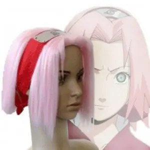 Japan Anime Naruto Shippuden Sakura Haruno Short Pink Heat