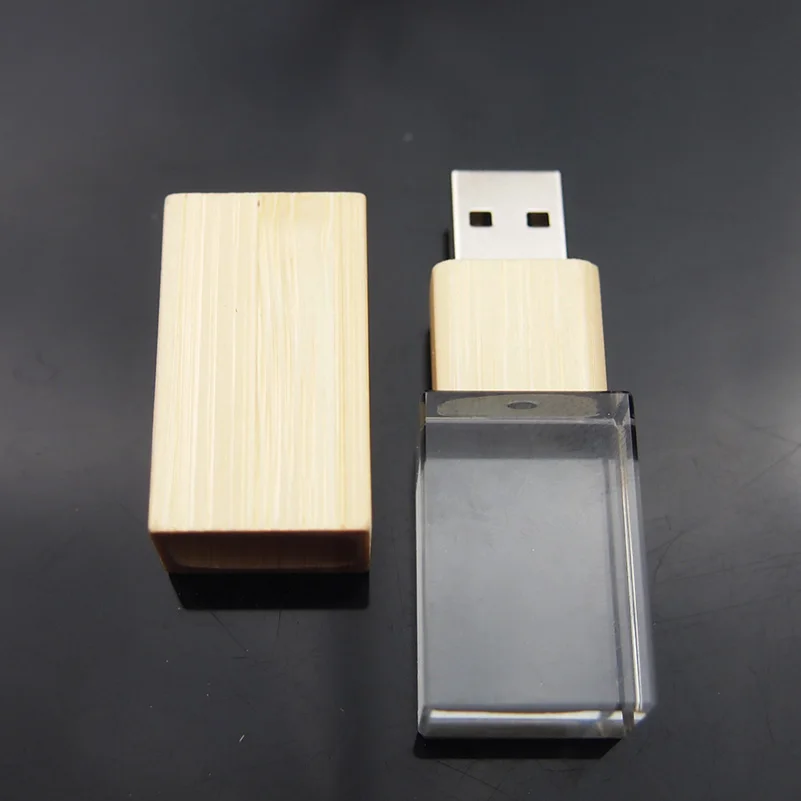 Модный Кристальный usb флэш-накопитель на заказ 3D с логотипом, USB 2,0 диск 4 ГБ 8 ГБ 16 ГБ 32 ГБ Свадебный классный подарок флешка(более 10 шт бесплатный логотип