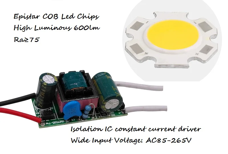6w spot led