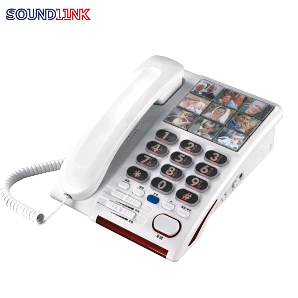 

High Definition Amplified Telephone Photo Speaker Phone for Hearing Solutions