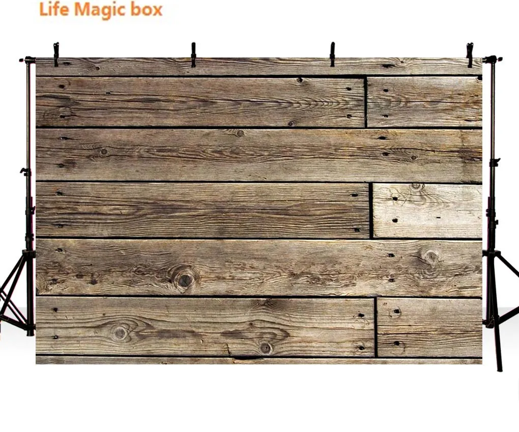 Fondos Fotografia Estudio Suelo Vinilo Cuciture Grigio Buco Del Chiodo Di Legno Lastra Di Foto-261