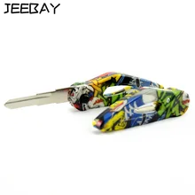 Foldable motorcycle electric car start key embryo motocross ATV Automatic bounce key blank embryo