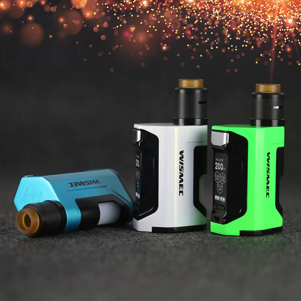 New Original WISMEC Luxotic DF Box 200W TC Kit with Guillotine Version2 RDA & 7ml Large Bottle 200W Max Output Squonker Kit vape New Original WISMEC Luxotic DF Box 200W TC Kit with Guillotine Version2 RDA & 7ml Large Bottle 200W Max Output Squonker Kit vape