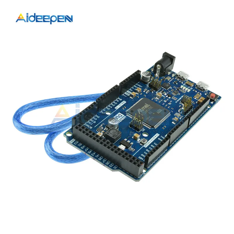 Для Arduino Due R3 ARM версия Главная Управление доска AT91SAM3X8E 32-битный ARM Cortex-M3/Mega2560 R3 6-20V 84 МГц