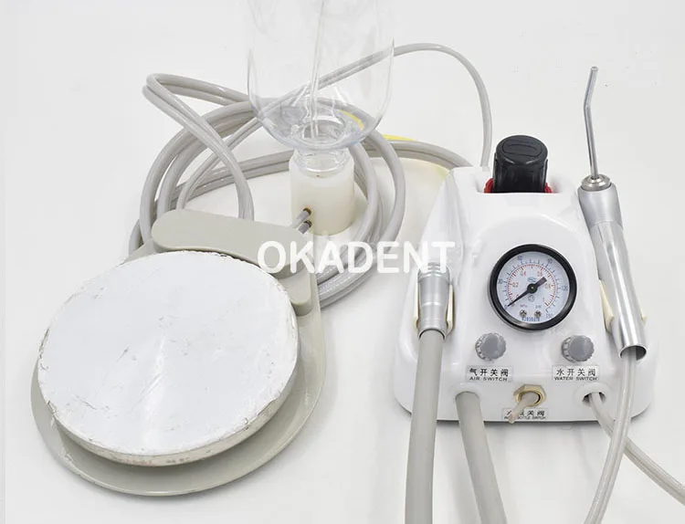 Dental Lab Portable Turbine Unit Air Compressor 3 way Handpiece 4 Holes Free Shipping цена Dental Lab Portable Turbine Unit Air Compressor 3 way Handpiece 4 Holes Free Shipping цены онлайн