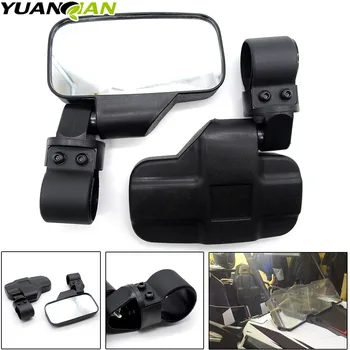 

For Polaris RZR 800 900 1000 For Can Am 2"/1.75" Rear View mirror Break-Away Side Mirrors Shock-proof UTV mirror Rhinos