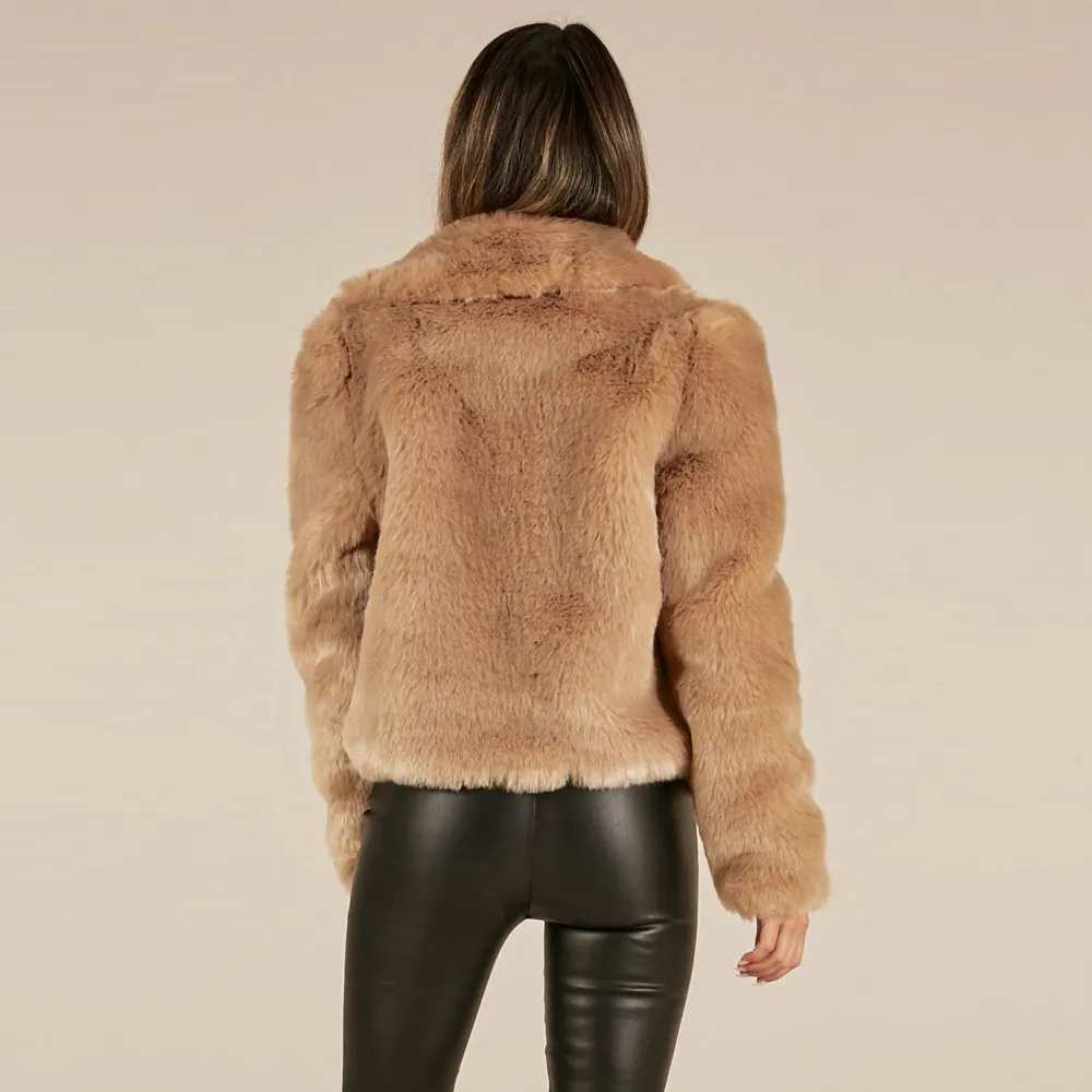 Hiver Revers D'hiver Chaud Chamarras Court A8 Fausse Veste Col Femmes Outercoat De Outwear Mujer Manteau En Fourrure zx5wYUq0