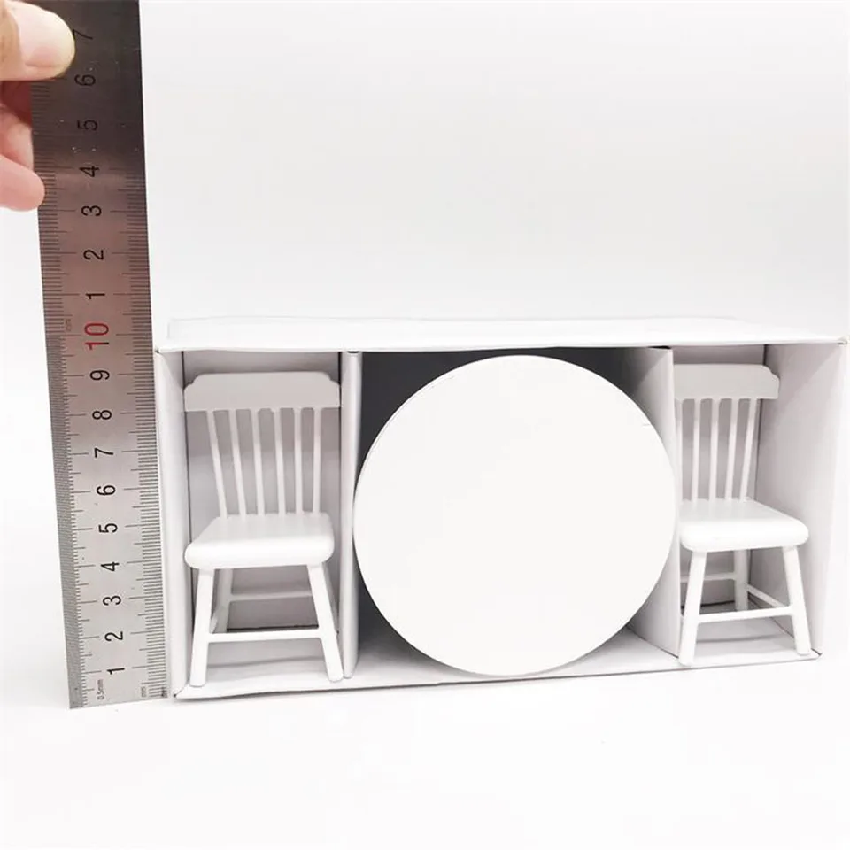 Simulation Miniature Dining table Furniture Model Toy 1//12 Dollhouse Decorat.US
