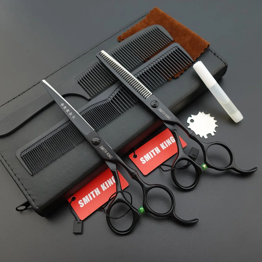 Профессиональные парикмахерские ножницы, 6 дюймов ножницы для резки+ филировочные ножницы, Профессиональные Парикмахерские ножницы высокого качества
