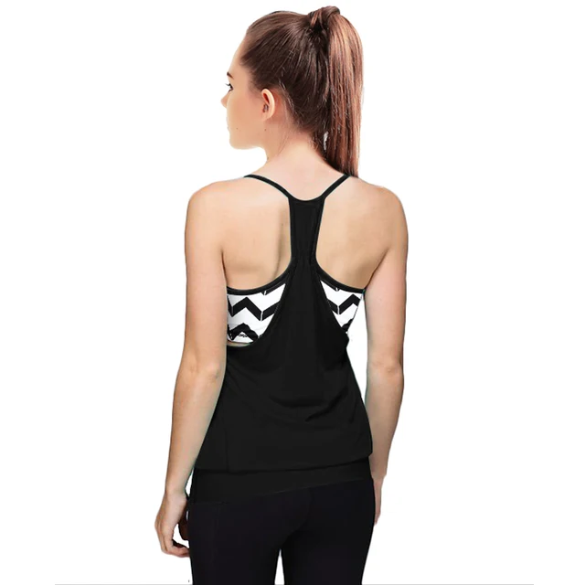 Women Gym Sports Shirts Sleeveless Tank Sport Tops Fitness Running Vest