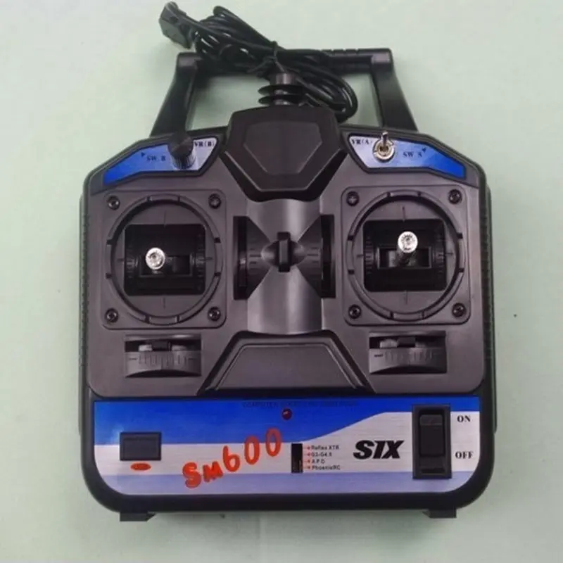 

FlySky SM600 6 Channel RC Flight Simulator for RC Airplane Helicopter Drone Training