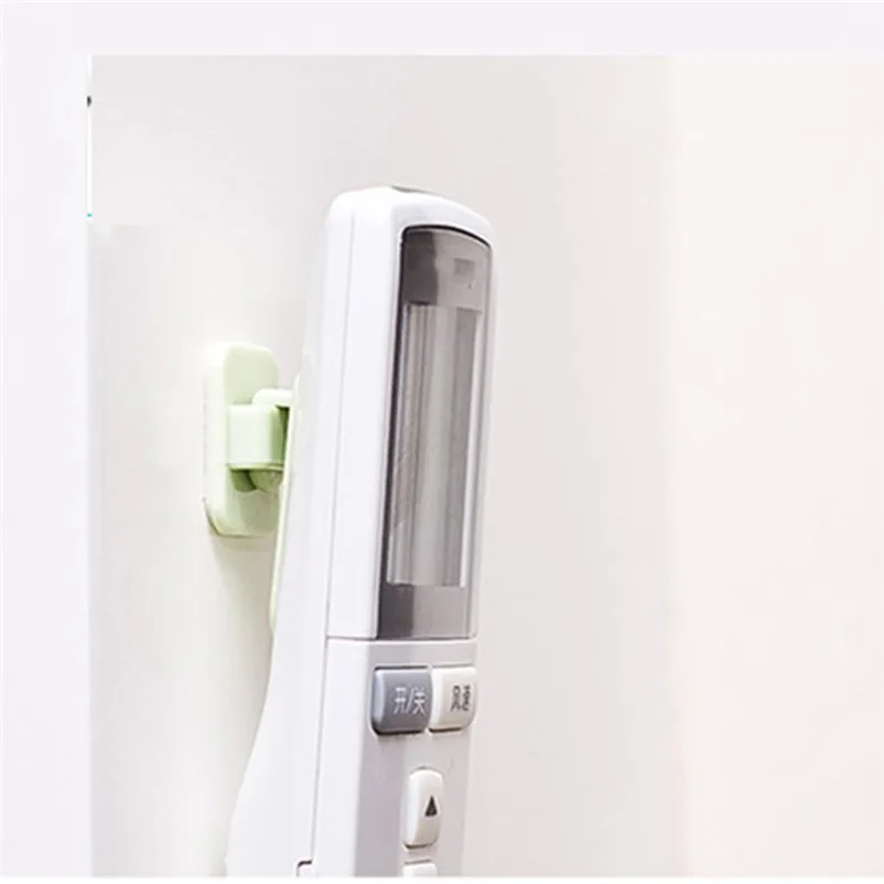 2pcs Creative Multi Purpose Air Conditioner Remote Self Adhesive Wall Hook Hooks For Hanging Bathroom Accessories 5A31 (2)