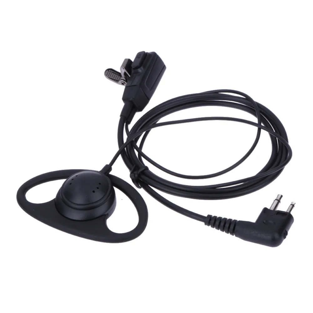 VODOOL 2 контактный Динамик гарнитуры D Форма микрофоном PTT MIC наушники для Motorola GP88 CT150