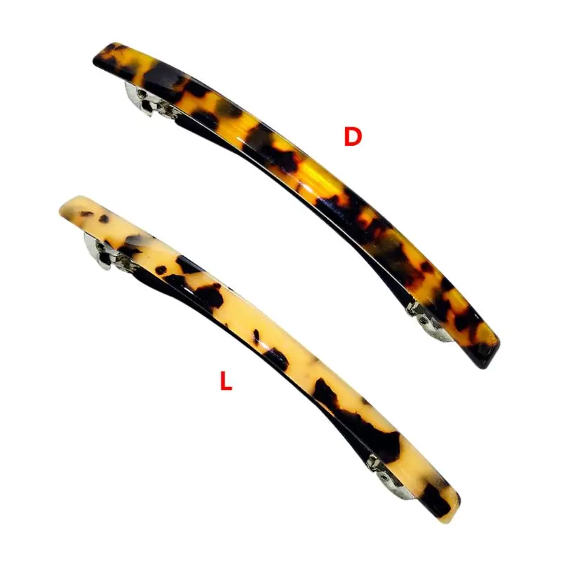 

Fashion Wild Simple Women Hairpin Leopard Acetate Hairpins Spring Clip Bangs Side Clips Girls Hair Accessories Jewelry