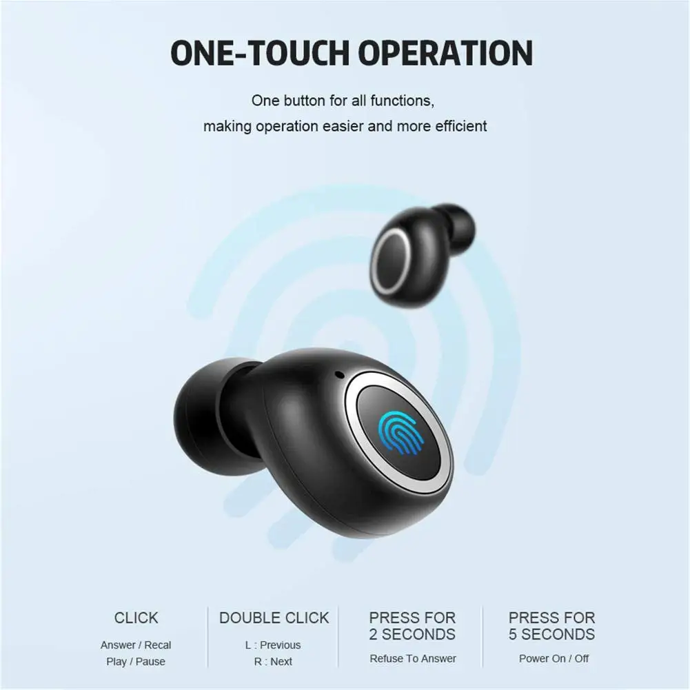 3D стерео Bluetooth V5.0 наушники TWS беспроводной чехол для зарядки Gionee P5W P7 P8 P5