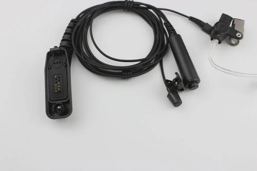 XQF Air акустический трубчатый наушник PTT Mic гарнитура для Motorola XiR P8668 P8268 APX 7000 XPR 6500 6550