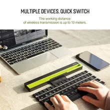 Foldable Bluetooth Keyboard for Tablet and Phone