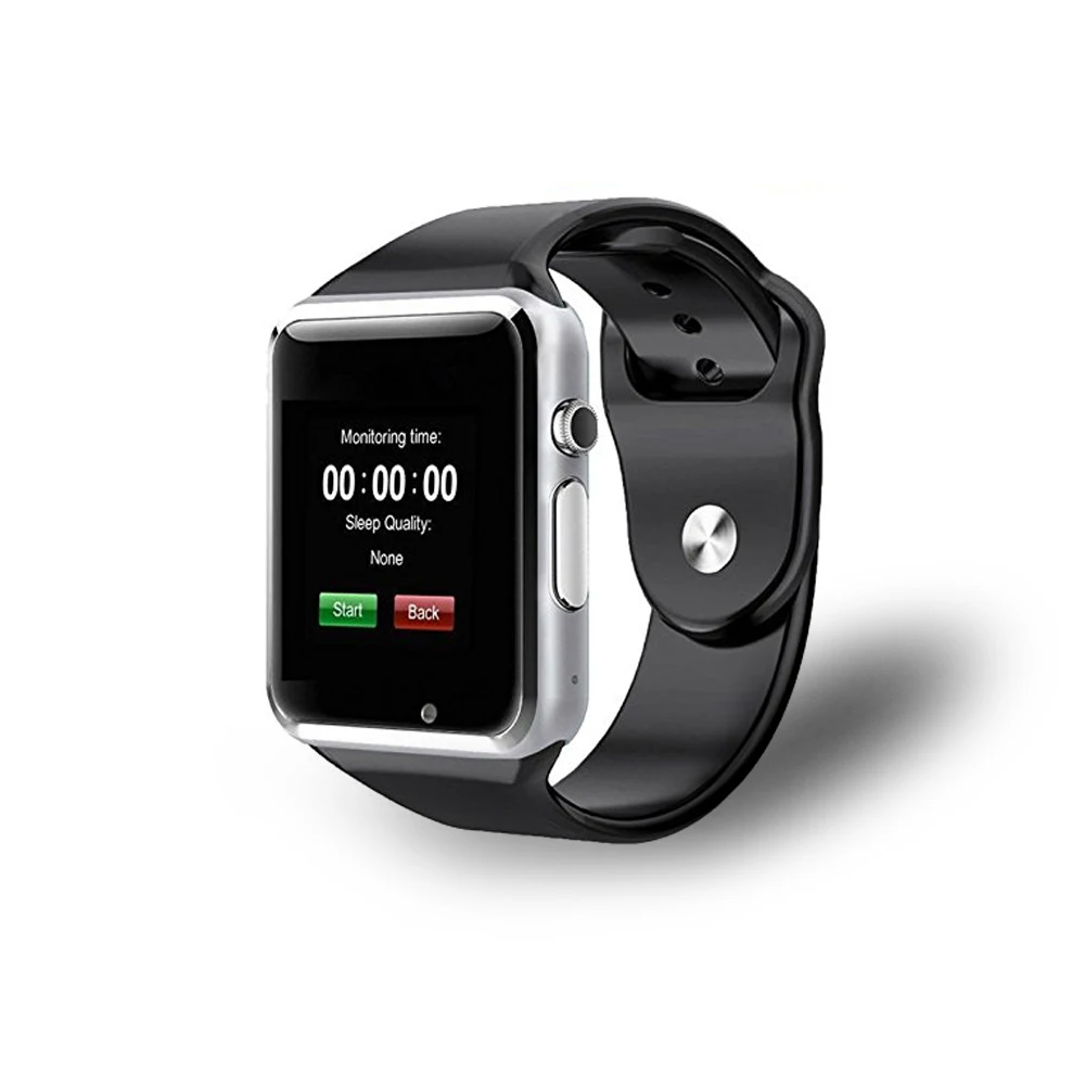 Наручные часы A1 Bluetooth Smart Watch Sport шагомер с сим Камера Smartwatch для Android