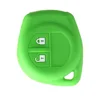 KEYYOU 2 Buttons Silicone Key Cover For SUZUKI SX4 SWIFT LIANA VITARA JIMNY ALTO IGNIS ESTEEM Remote Holder FOB Skin Cover ► Photo 3/6