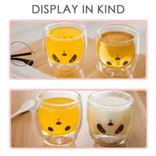 Креативный горячий Медведь чашка кухня молочная чашка Двойная изоляция кофейная чашка в подарок кухонные принадлежности K20