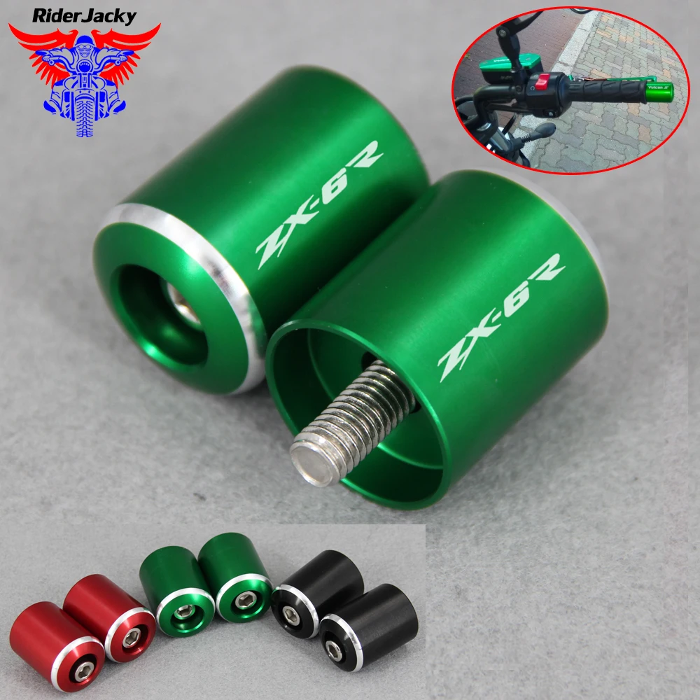 Для KAWASAKI NINJA ZX636 ZX6R ZX-6R ZX6 R 2000- Мотоцикл с ЧПУ аксессуары Руль акустическая система заканчивается Кепки Чехол слайдер