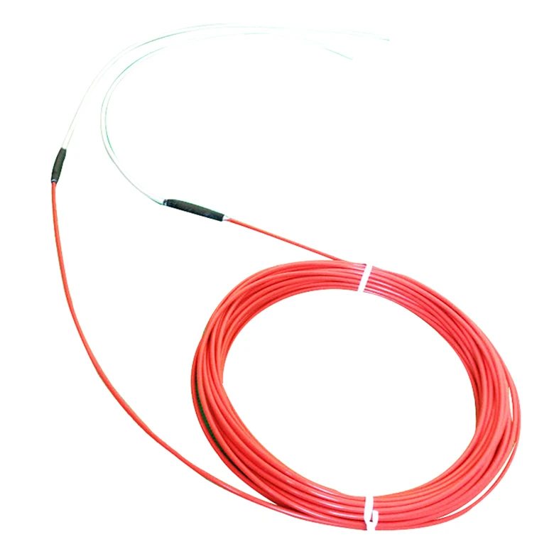 6k 70w 98w silicone thermostat heating cable PTFE carbon fiber heating wire Heating cable Infrared floor heating system