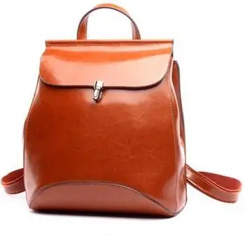 PASTE New Designer Brand Fashion new Women Genuine Leather Backpack Designer Brand Travel Vintage New Korea fashion T315