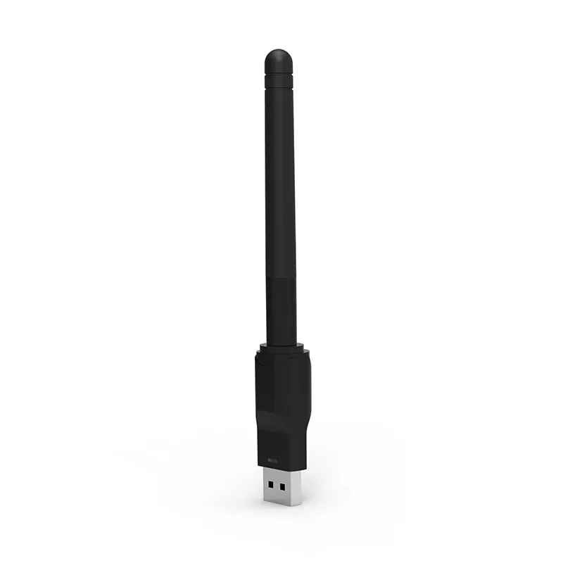 Ralink RT5370 USB 2,0 150 Мбит/с Wi-Fi Беспроводной сетевой карты 802,11 b/g/n Сетевой адаптер с поворотная антенна и упаковки