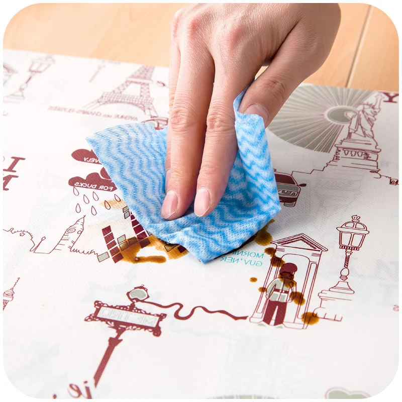 LIYIMENG Dinner Placemat European StyleTable Mat Pads Coasters Waterproof Chicken Pad Slip-Resistant PadB8