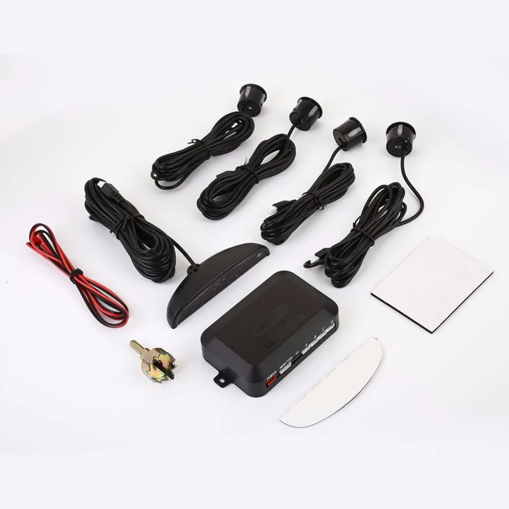 

Car Parking Sensors Radar Alarm Auto Backup Reverse Security System PZ300 Park