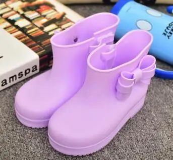 

Sinyuer Cat Summer Children bow rain boots girls Sandals Cute Girls shoes Baby jelly shoes For Girl shoes